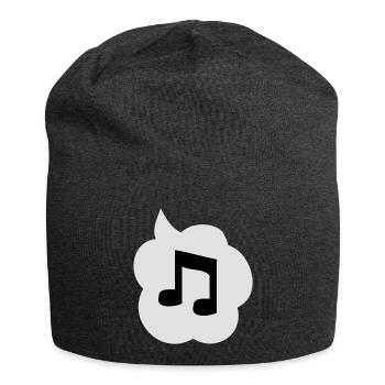 Music Talking - Jersey Beanie - charcoal grey - Front