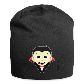 Little Dracula - Halloween vampire bat spirit - Jersey Beanie - black - Front