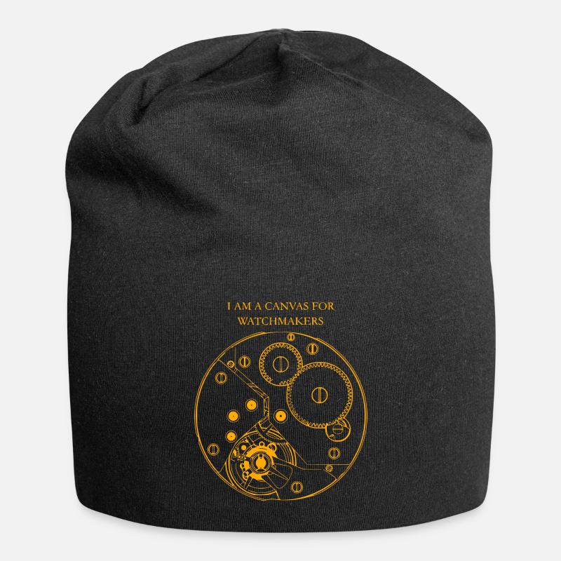 Canvas For Watchmakers - Jersey Beanie - black