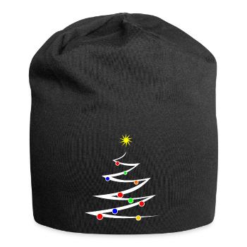 Weihnachten Christkind Tanne xmas - Jersey-Beanie - Schwarz - Vorne