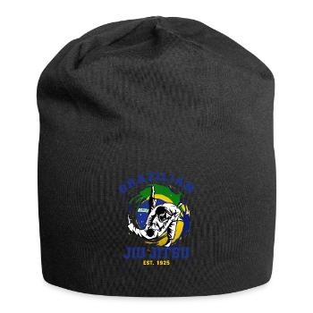 Geschenk Brazilian Jiu Jitsu Team Trainer Gürtel - Jersey-Beanie - Schwarz - Vorne