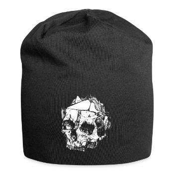 Pen and paper life by the dice die by the dice - Jersey Beanie - black - Front