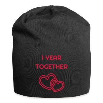 1 - Birthday Wedding - Marriage - Love - Wife - Jersey-Beanie - Schwarz - Vorne