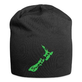 Sweet as Nouvelle-Zélande New Zealand Work and Travel - Bonnet en jersey - noir - Devant