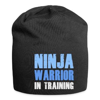 Ninja Warrior À l’entraînement - Bonnet en jersey - noir - Devant