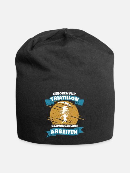 Triathlon - Jersey-Beanie - Schwarz