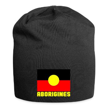 Aborigines - Jersey-Beanie - Schwarz - Vorne