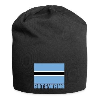 Botswana - Jersey-Beanie - Schwarz - Vorne