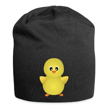 küken - Jersey-Beanie - Schwarz - Vorne