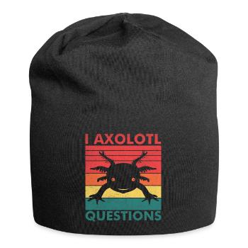 Axolotl - Bonnet en jersey - noir - Devant