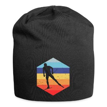 Ski de fond Ski de fond classique Ski de fond classique - Bonnet en jersey - noir - Devant