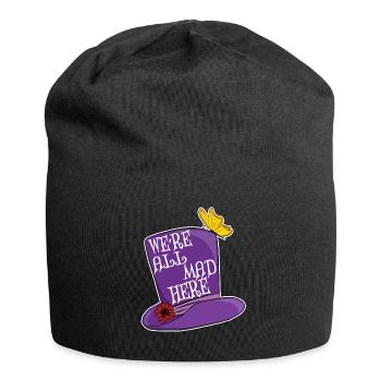 We're All Mad Here - Mad Hatter Top Hat - Jersey Beanie - black - Front