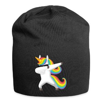 Dubbing Unicorn - Jersey Beanie - black - Front