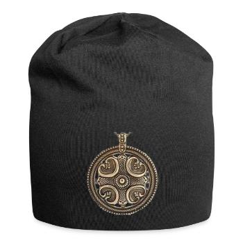 Kaleva Bronze Dekoration - Jersey-Beanie - Schwarz - Vorne