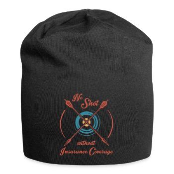 Archer - Jersey Beanie - black - Front