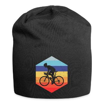 Vélo de route féminin Cyclisme de route Vélo de route Cyclisme de route Cyclisme de route - Bonnet en jersey - noir - Devant