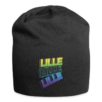 Lille France City Font Skyline Accueil - Bonnet en jersey - noir - Devant