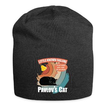 Le chat de Pavlov échec peu connu Psychologie drôle - Bonnet en jersey - charbon - Devant