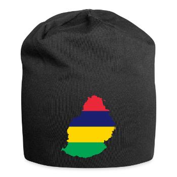 Mauritius - Jersey-Beanie - Schwarz - Vorne
