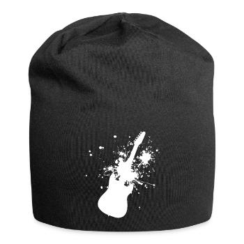 Guitariste Guitariste Guitariste Hommes Femmes - Bonnet en jersey - noir - Devant