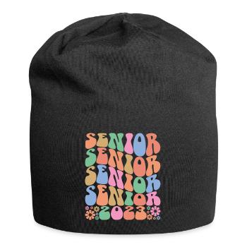 Senior 2023 - Graduated Students Graduation Party - Jersey Beanie - black - Front