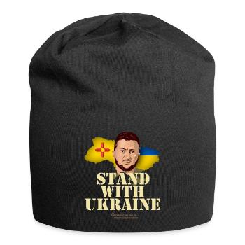 Ukraine New Mexico - Jersey-Beanie - Schwarz - Vorne