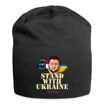 Ukraine Caroline du Nord - Bonnet en jersey - noir - Devant
