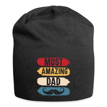 Most amazing dad original gift father's day - Bonnet en jersey - noir - Devant