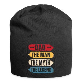Dad the man the myth the legend christmas father - Bonnet en jersey - noir - Devant