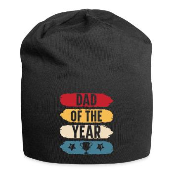 Dad of the year original gift father's day - Bonnet en jersey - noir - Devant