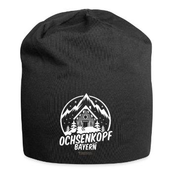 Ochsenkopf Bayern Skigebiet - Jersey-Beanie - Schwarz - Vorne
