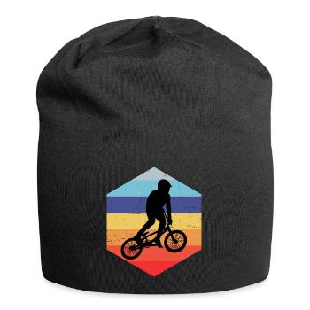 Hommes Femmes BMX Garçons Cyclisme Vélo BMX Vélo - Bonnet en jersey - noir - Devant