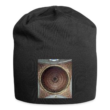 Ornament - Jersey-Beanie - Schwarz - Vorne