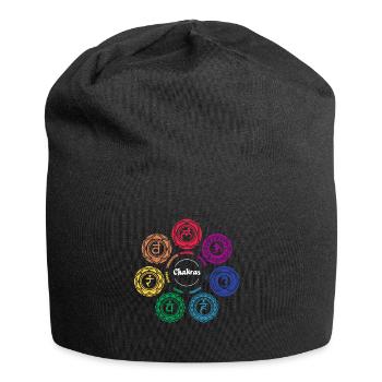 Chakra - Jersey-Beanie - Schwarz - Vorne