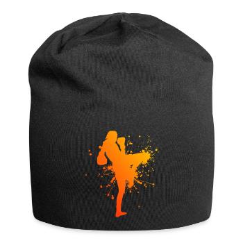 Thai Boxing Thai Boxing Women Muay Thai Thai Boxing - Jersey Beanie - black - Front