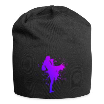 Thai Boxer Muay Thai Thai Boxing Thai Boxing - Jersey Beanie - black - Front