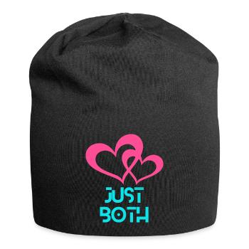 Juste toi et moi - Bonnet en jersey - noir - Devant