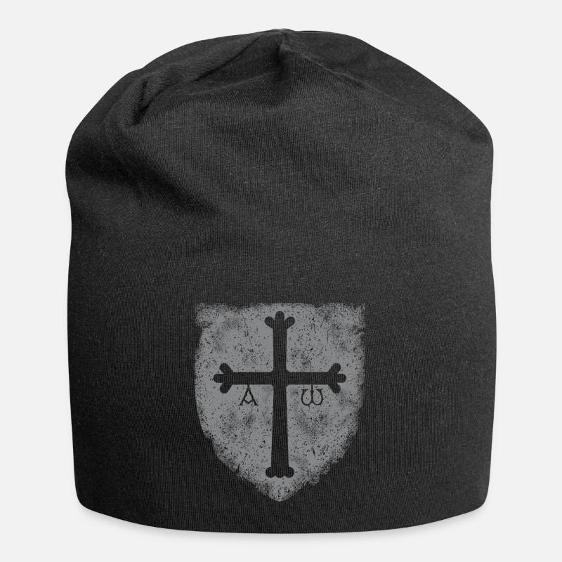 Asturies GRIS - Bonnet en jersey - noir