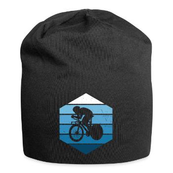 Damen Roadbike Rennradfahren Rennradfahrer - Jersey-Beanie - Schwarz - Vorne
