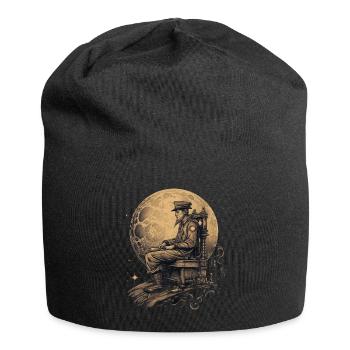 Steampunk en chaise Star Journey Golden Moon - Bonnet en jersey - noir - Devant