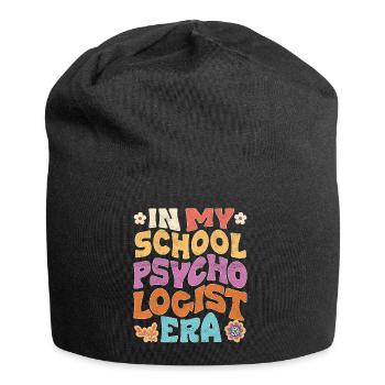 À l’époque des psychologues de mon école - Bonnet en jersey - noir - Devant