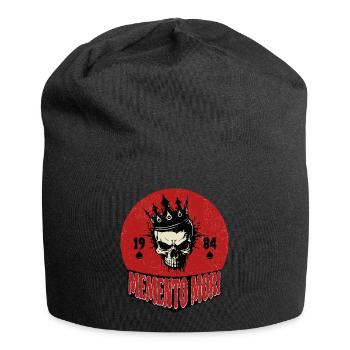 Memento Mori - Jersey Beanie - black - Front
