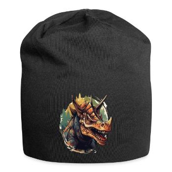 Triceratops - Trice V1 - Jersey-Beanie - Schwarz - Vorne