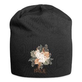 Mariée - Bonnet en jersey - noir - Devant