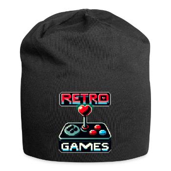 Retro Games Passion - Jersey Beanie - black - Front
