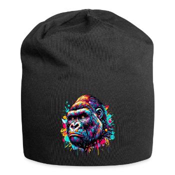Gorilla - Jersey Beanie - black - Front