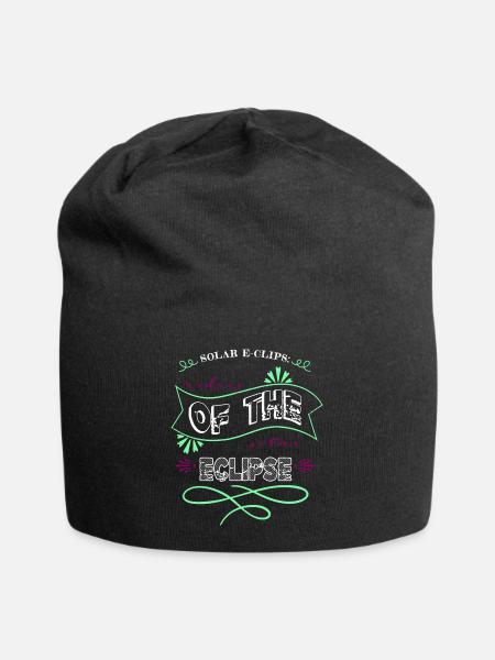 Gift Idea Jokes Astronomy Tshirt Weightless - Jersey Beanie - black