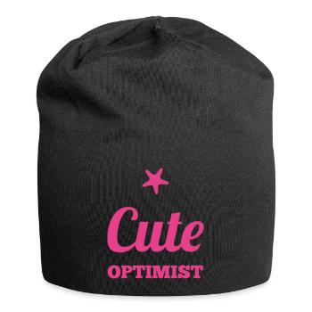 Gift idea granddaughter - Jersey Beanie - black - Front