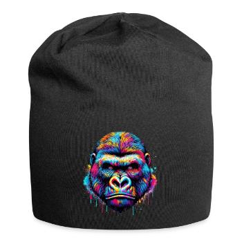Gorilla - Jersey Beanie - black - Front