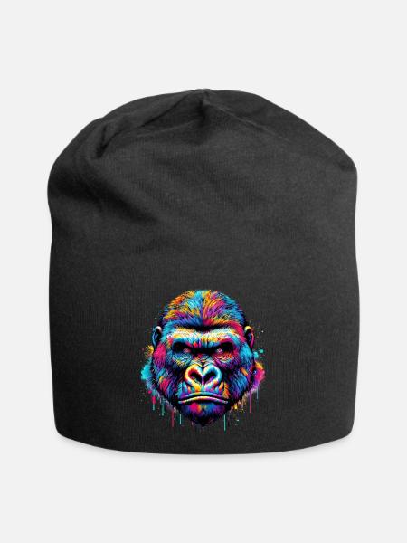 Gorilla - Jersey Beanie - black